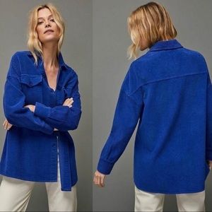 Anthropologie Avec Les Filles Tamra Corduroy Shirt Jacket Small
